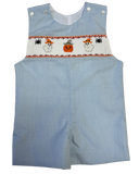 HALLOWEEN SMOCKED SHORTALL
