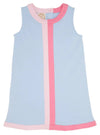 DAISY DRESS - BEALE STREET BLUE PALM BEACH PINK & HAMPTONS HOT PINK STRIPE