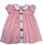 MOLLY SCHOOL EMBROIDERED DRESS