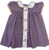 MOLLY EMBROIDERED TIGER RUFFLE DRESS