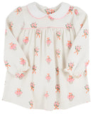 LONG SLEEVE MAERIN FITZ FROCK NONESUCH STEMS WITH SANDPEARL PINK