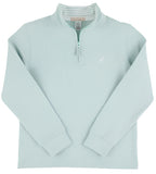 HAYWORD HALF-ZIP - OLD GREENWICH GREEN WITH OLD GREENWICH GREEN STRIPE