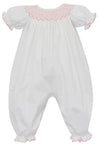 LILLY WHITE CORDUROY LONG BISHOP BUBBLE