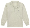 HARRISON POCKET POLO LONG SLEEVE OATMEAL