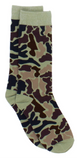 LUCKY DUCK SOCKS - VINTAGE CAMO