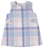 JANIE JUMPER - PEACH BLOSSOM PLAID