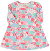 LONG SLEEVE POLLY PLAY DRESS - HOUSE ON THE HILL