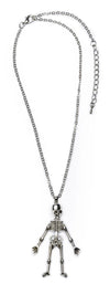 SPOOKY SCARY SKELETON NECKLACE