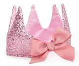 PRECIOUS PINK SEQUINS CROWN