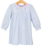 FLORAL EMBROIDERED DRESS