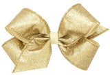 KING GLITTER GROSGRAIN OVERLAY BOW