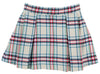 PARSON PLEATED SKIRT - ARDMORE PIER PLAID