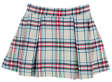 PARSON PLEATED SKIRT - ARDMORE PIER PLAID