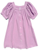 MARIE GAUZE DRESS - ORCHID