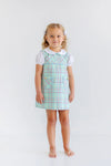 JILL JUMPER - WOODLEY PARK PLAID WITH BARRINGTON BLUE