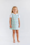 JILL JUMPER - WOODLEY PARK PLAID WITH BARRINGTON BLUE