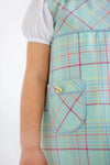 JILL JUMPER - WOODLEY PARK PLAID WITH BARRINGTON BLUE