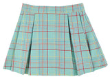 PARSON PLEATED SKIRT - WOODLEY PARK PLAID