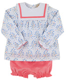 KATIE'S CLASSIC SET - LITTLE OAK WITH PARROT CAY CORAL CORDUROY