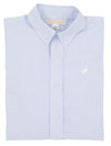 DEAN'S LIST DRESS SHIRT (OXFORD) - BUCKHEAD BLUE OXFORD STRIPE