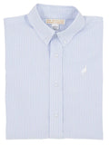 DEAN'S LIST DRESS SHIRT (OXFORD) - BUCKHEAD BLUE OXFORD STRIPE