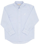 DEAN'S LIST DRESS SHIRT (OXFORD) - BUCKHEAD BLUE OXFORD STRIPE