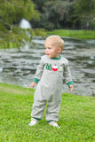 FISHING TRIO ROMPER