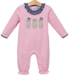 DOG RUFFLE ROMPER