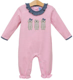 DOG RUFFLE ROMPER