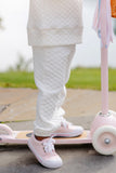 GATES SWEENEY SWEATPANTS (QUILTED) - PALMETTO PEARL