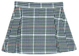 PARSON PLEATED SKIRT - HIGHGATE HOUNDSTOOTH