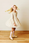 RIBBED PUMPKIN DRESS