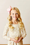 RIBBED PUMPKIN DRESS