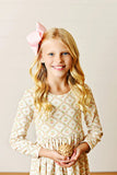 RIBBED PUMPKIN DRESS