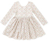 RIBBED PUMPKIN DRESS