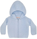 CHENILLE HOODIE - BLUE