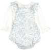 EUCALYPTUS FROST VINTAGE RUFFLE BUBBLE SET WITH BLOUSE