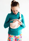 LIGHT PINK FLEECE BELT BAG