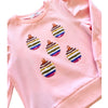 SEQUIN ORNAMENTS PUFF SLEEVE SHIRT
