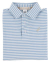 LONG SLEEVE PRIM AND PROPER POLO - BARRINGTON BLUE STRIPE