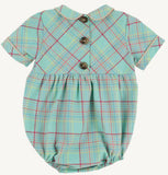 BRADFORD BUBBLE - WOODLEY PARK PLAID WITH KEENELAND KHAKI