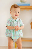 BRADFORD BUBBLE - WOODLEY PARK PLAID WITH KEENELAND KHAKI
