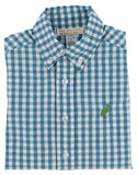 DEAN'S LIST DRESS SHIRT - BARNSLEY BLUE GINGHAM
