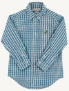 DEAN'S LIST DRESS SHIRT - BARNSLEY BLUE GINGHAM