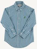 DEAN'S LIST DRESS SHIRT - BARNSLEY BLUE GINGHAM