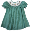 DUCK MALLARD SMOCKED BISHOP DRESS
