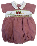 FARM SMOCKED BOY BUBBLE