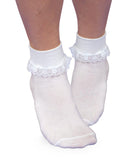 SIMPLICITY LACE SOCK - WHITE