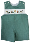 DUCK MALLARD SMOCKED SHORTALL