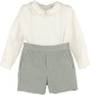COZY CORD BOY SET - GREEN